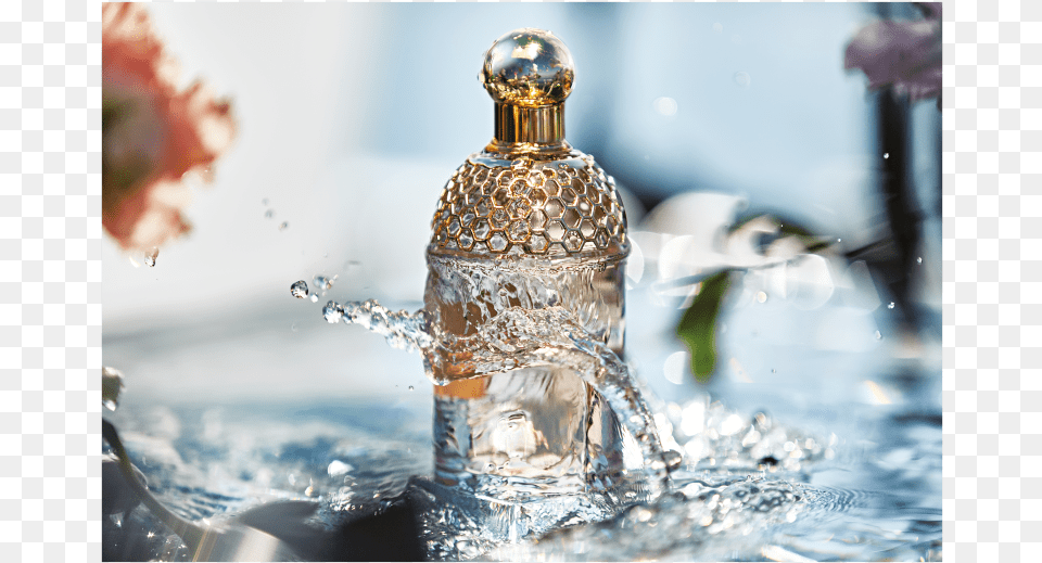 Guerlain, Bottle, Cosmetics, Perfume, Person Png