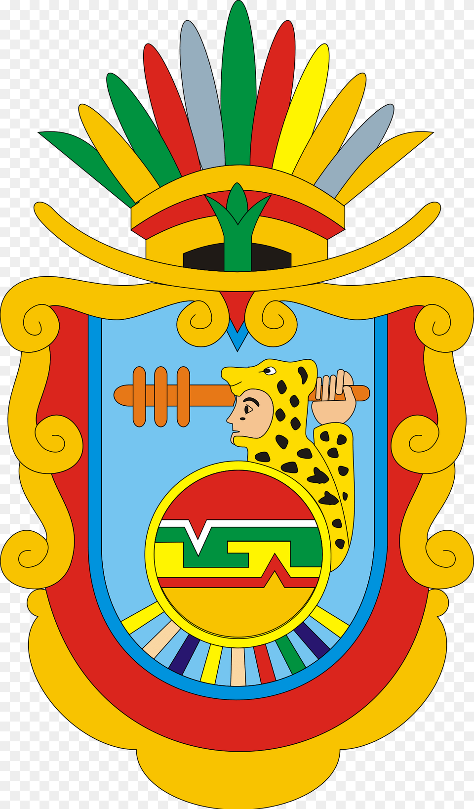 Guerrero Mexico Coat Of Arms, Emblem, Symbol, Logo, Dynamite Free Png Download