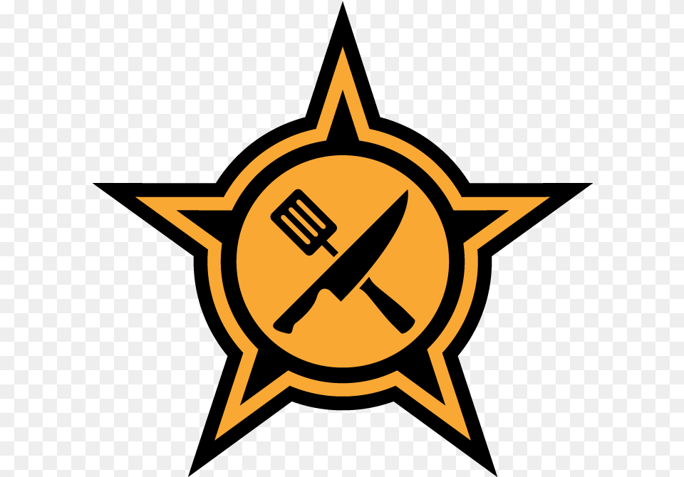 Guerrilla Street Food Dallas Cowboys Logo, Cutlery, Fork, Symbol, Animal Free Png Download