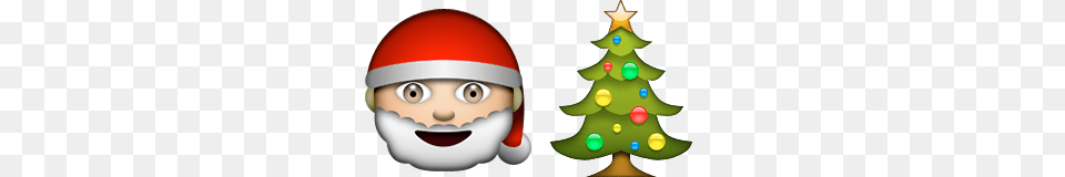 Guess Up Emoji Christmas, Elf, Christmas Decorations, Festival, Tree Png