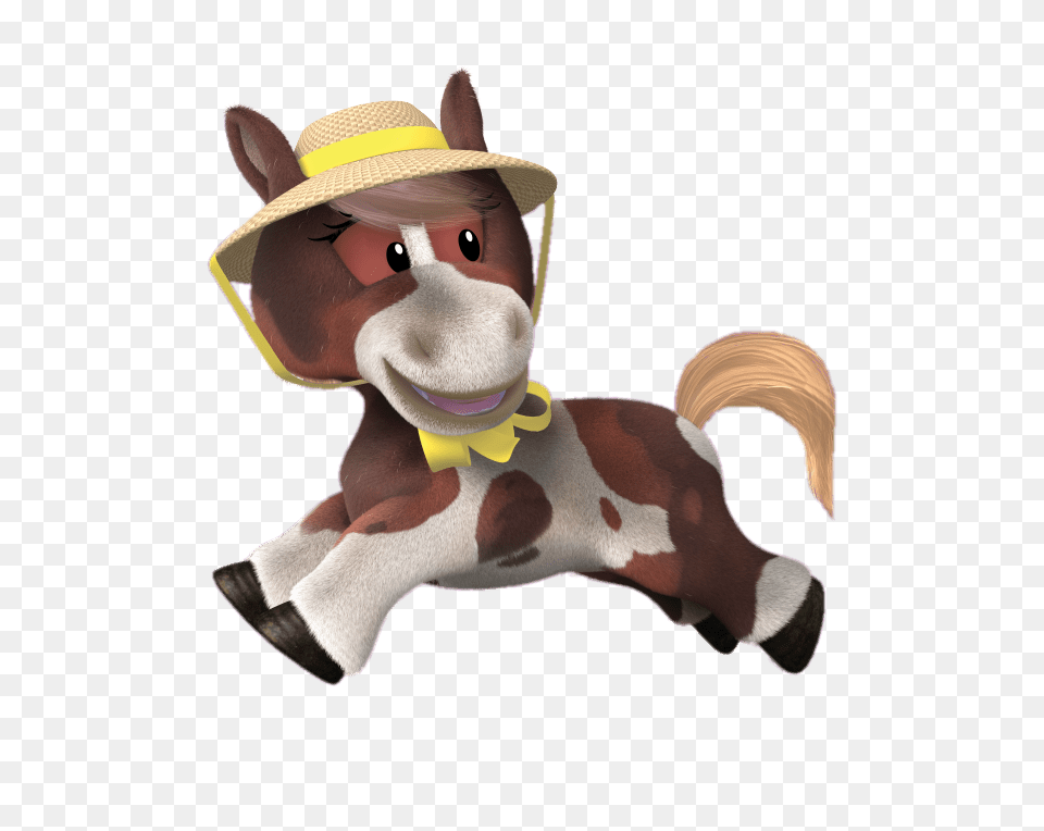 Guess With Jess Character Willow The Horse, Plush, Toy, Clothing, Hat Free Transparent Png