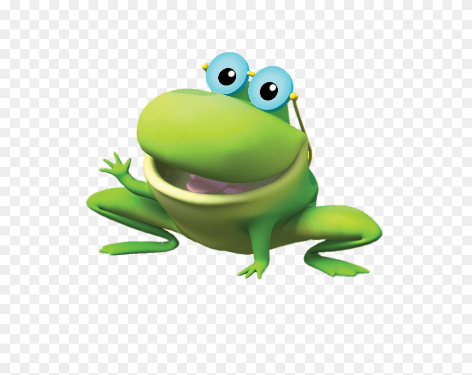 Guess With Jess Horace The Frog, Amphibian, Animal, Green, Wildlife Png Image