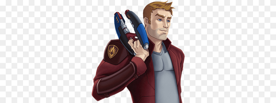 Guests Armageddon Expo Guardians Of The Galaxy Animated Series Star Lord, Book, Comics, Publication, Adult Png Image