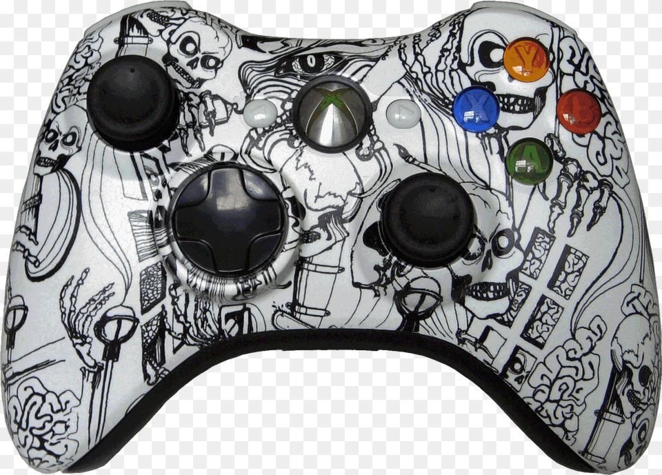 Guide For Modding Your Xbox Controllers Crazy Skulls Hydrographics Kit Mydipkit Ll, Electronics, Adult, Male, Man Free Transparent Png