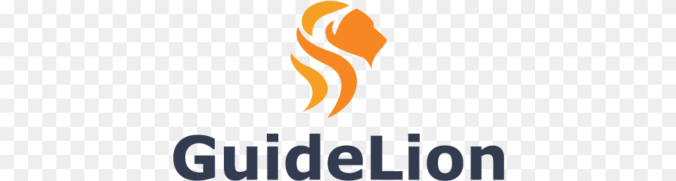 Guide Lion Vertical, Logo, Light Png