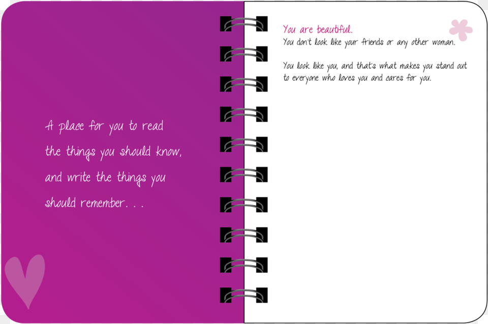 Guide To Being A Teenage Girl Journal Interior, Page, Text, Diary Free Transparent Png