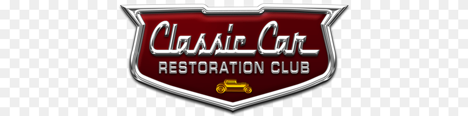 Guide To Classic Car Terminology Restoration Club Classic Car Club Logo, Badge, Symbol, Emblem, Gas Pump Free Png Download