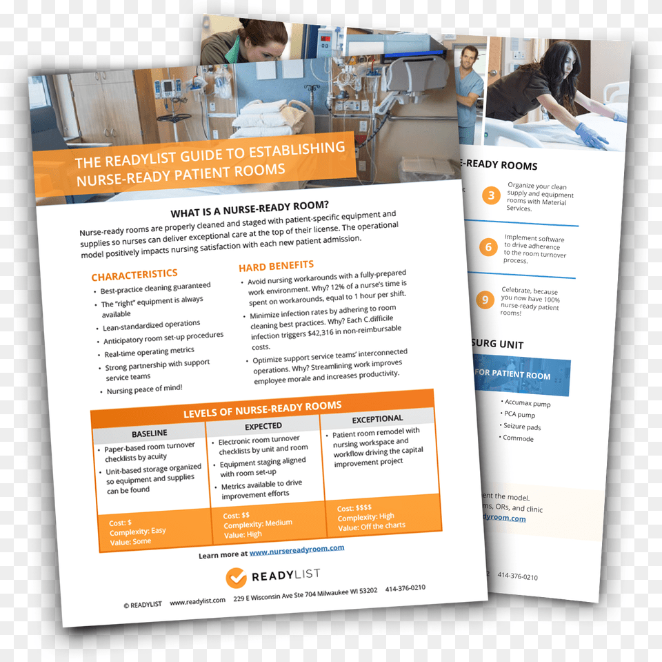 Guide To Establishing Nurse Ready Patient Flyer, Glove, Advertisement, Clothing, Poster Free Png Download