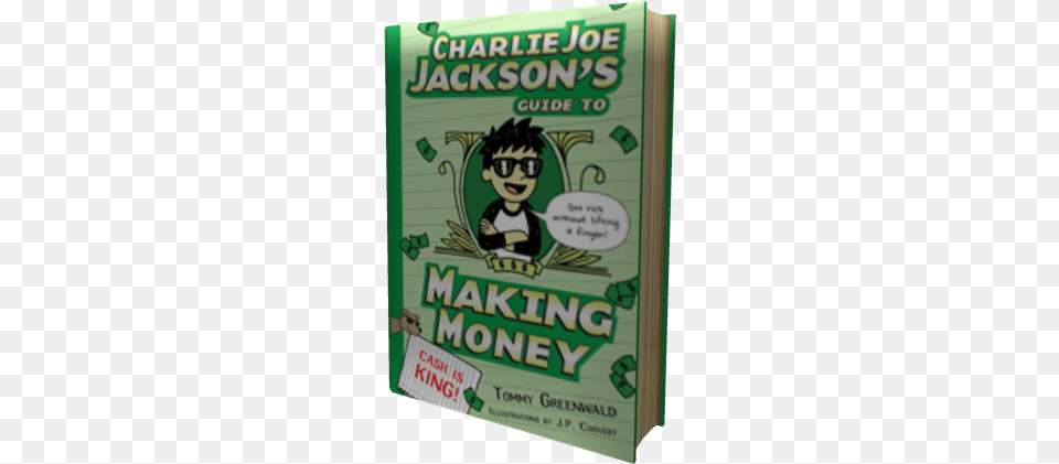 Guide To Making Money Charlie Joe Jackson39s Guide To Making Money Charlie, Book, Comics, Publication, Face Free Png