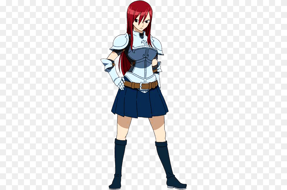 Guild Master Erza Fairy Tail, Book, Publication, Comics, Person Png Image