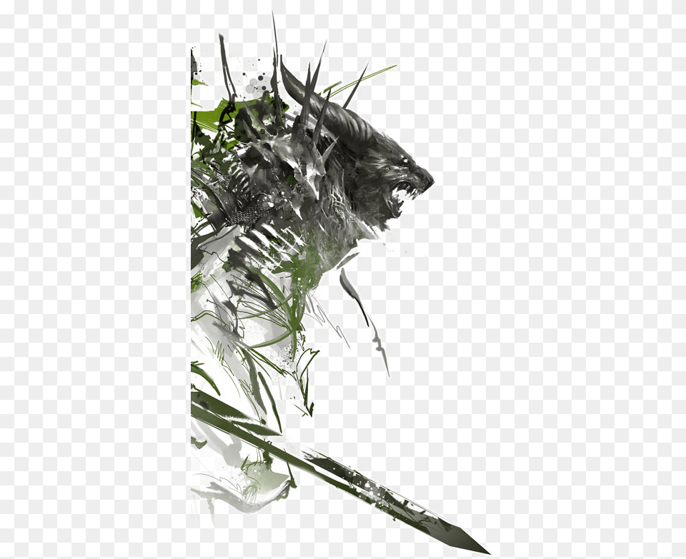 Guild Wars 2 Heart Of Thorns, Art, Graphics, Blade, Dagger Free Png Download