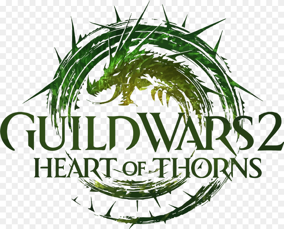 Guild Wars 2 Hot, Green, Dragon Free Transparent Png