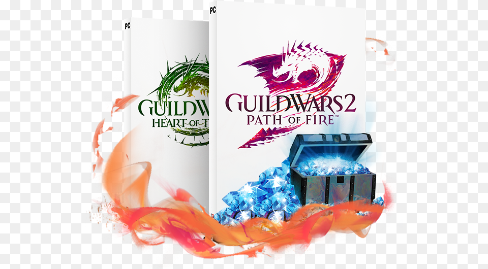Guild Wars 2 Online Store Guild Wars 2 Path Of Fire Cd Key, Publication, Book, Advertisement, Adult Png Image