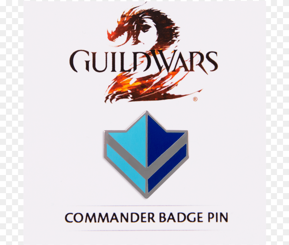 Guild Wars 2 Pin, Logo, Face, Head, Person Free Png Download