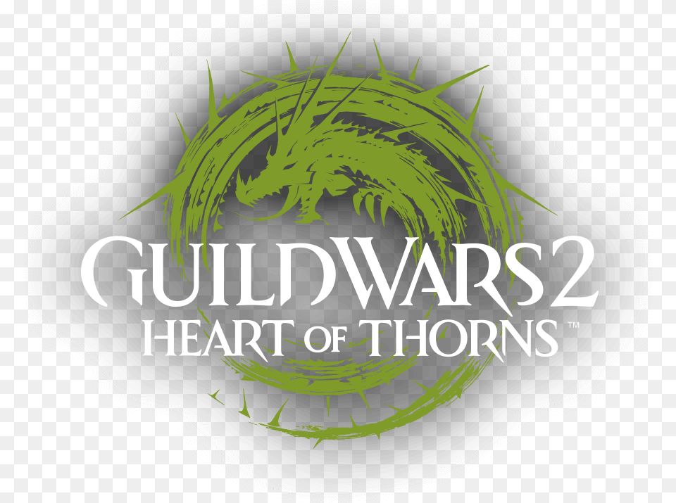 Guild Wars Guild Wars 2 Heart Of Thorns Pc Ncsoft, Green, Logo, Plant, Vegetation Free Png