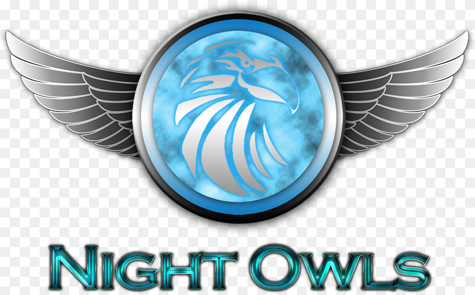 Guildlogo The Night Owls Golden Wings, Emblem, Symbol, Logo Free Png