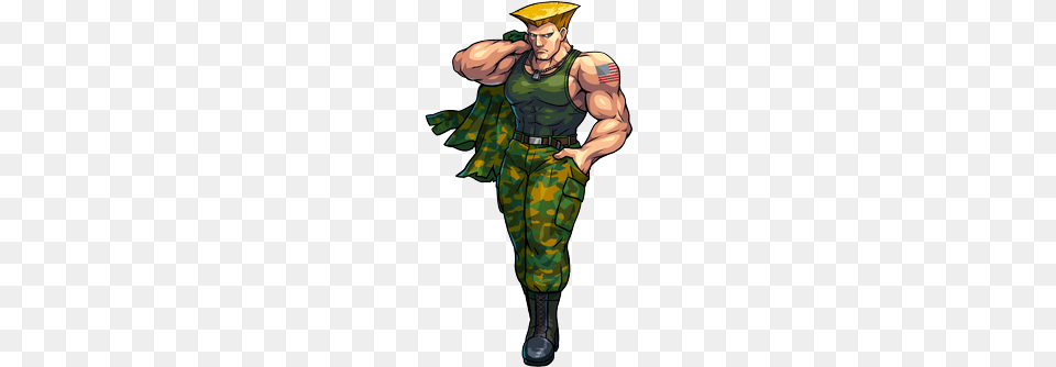 Guile, Adult, Male, Man, Person Png Image