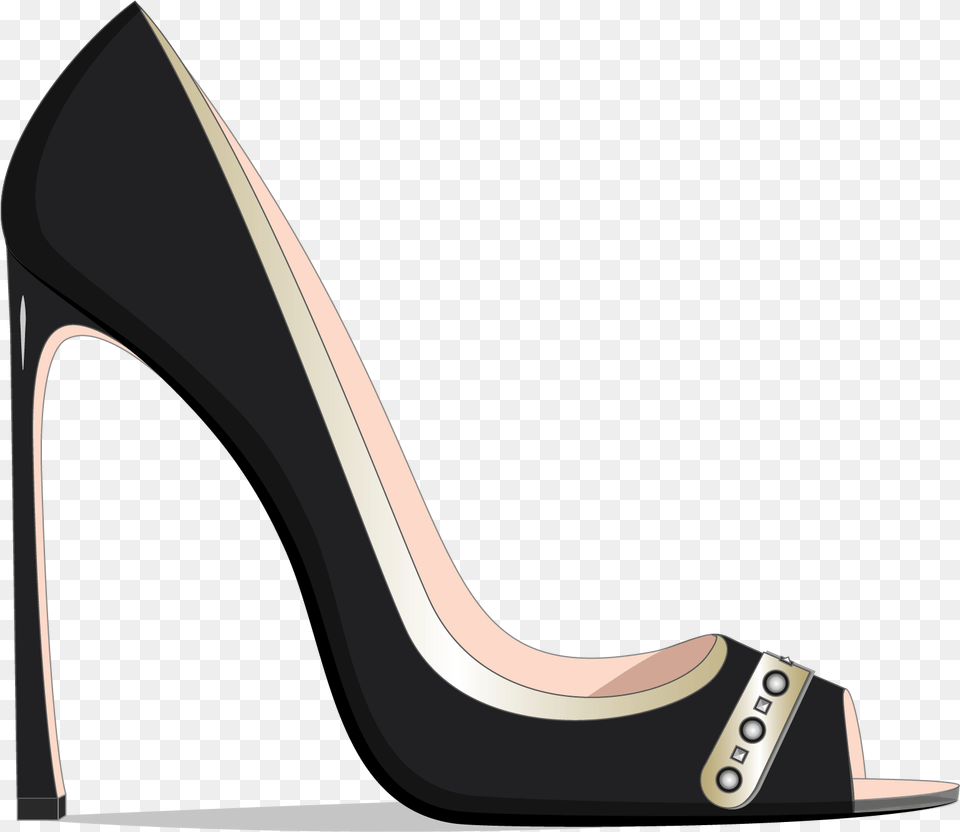 Guillaume Bergen Basic Pump, Clothing, Footwear, High Heel, Shoe Png Image