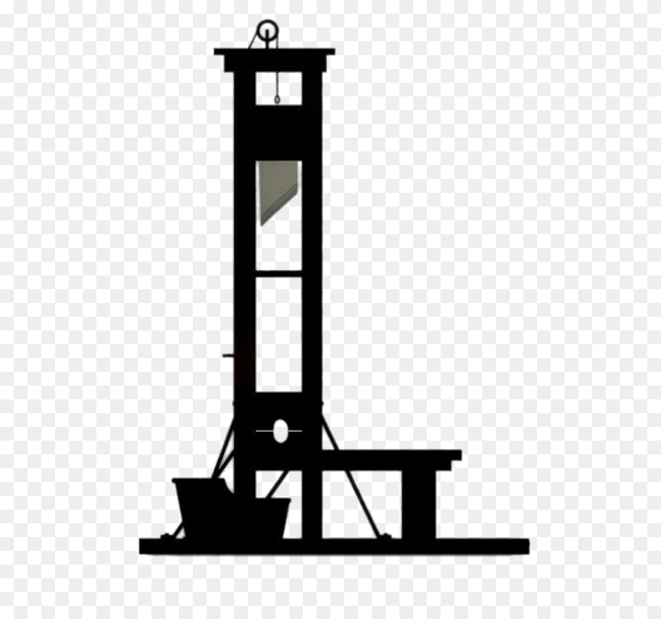 Guillotine Black And White Free Png