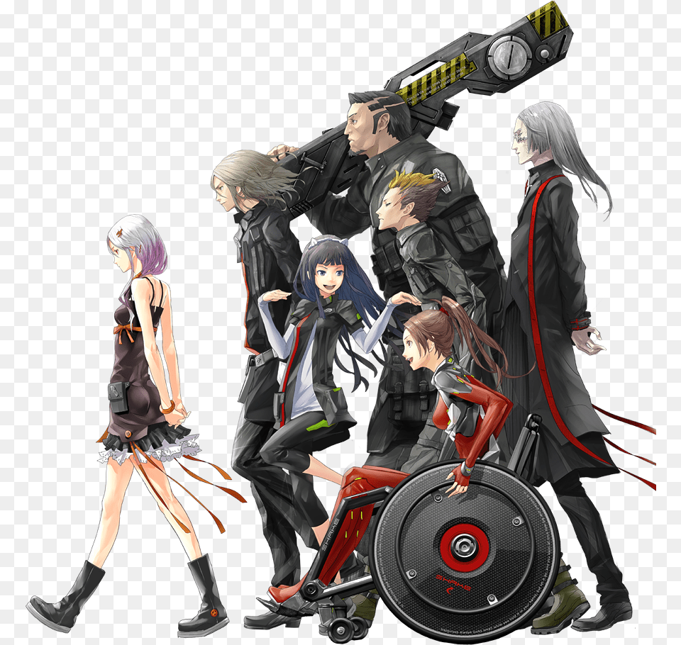 Guilty Crown Transparent Background Mart Guilty Crown Action Figures, Book, Publication, Comics, Adult Free Png Download