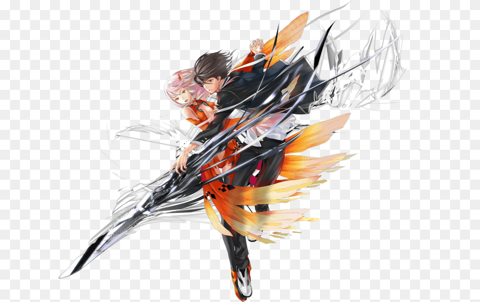 Guilty Crown Wallpapers Anime Guilty Crown Inori Void, Weapon, Adult, Female, Person Free Png Download