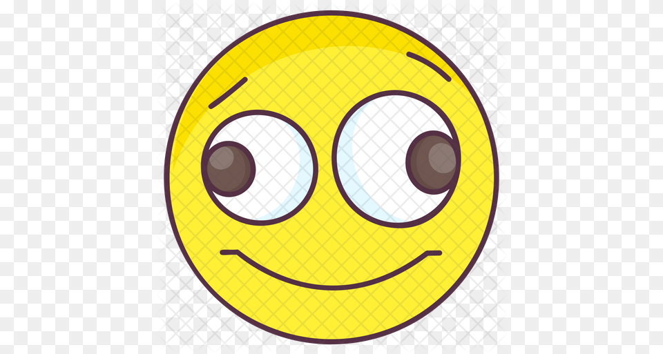 Guilty Emoticon Emoji Icon Of Colored Happy, Disk Png