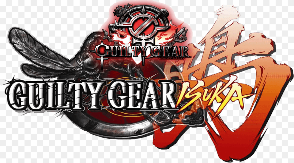 Guilty Gear Isuka Guilty Gear Isuka Logo, Person, Emblem, Symbol Free Png Download