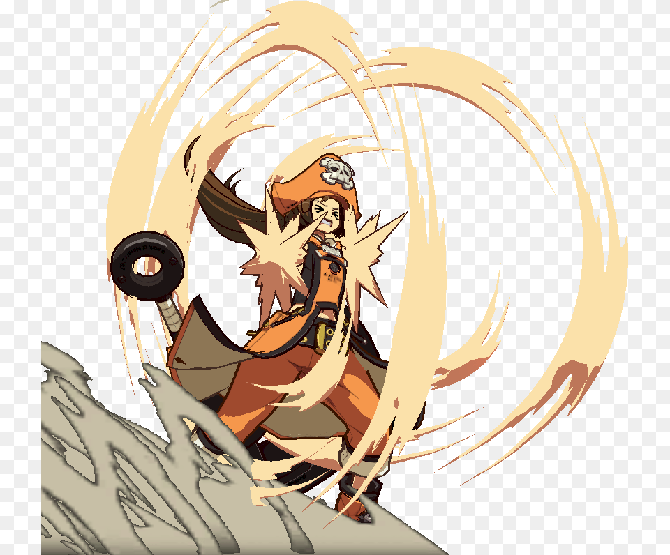 Guilty Gear May Gif, Book, Comics, Publication, Person Free Transparent Png