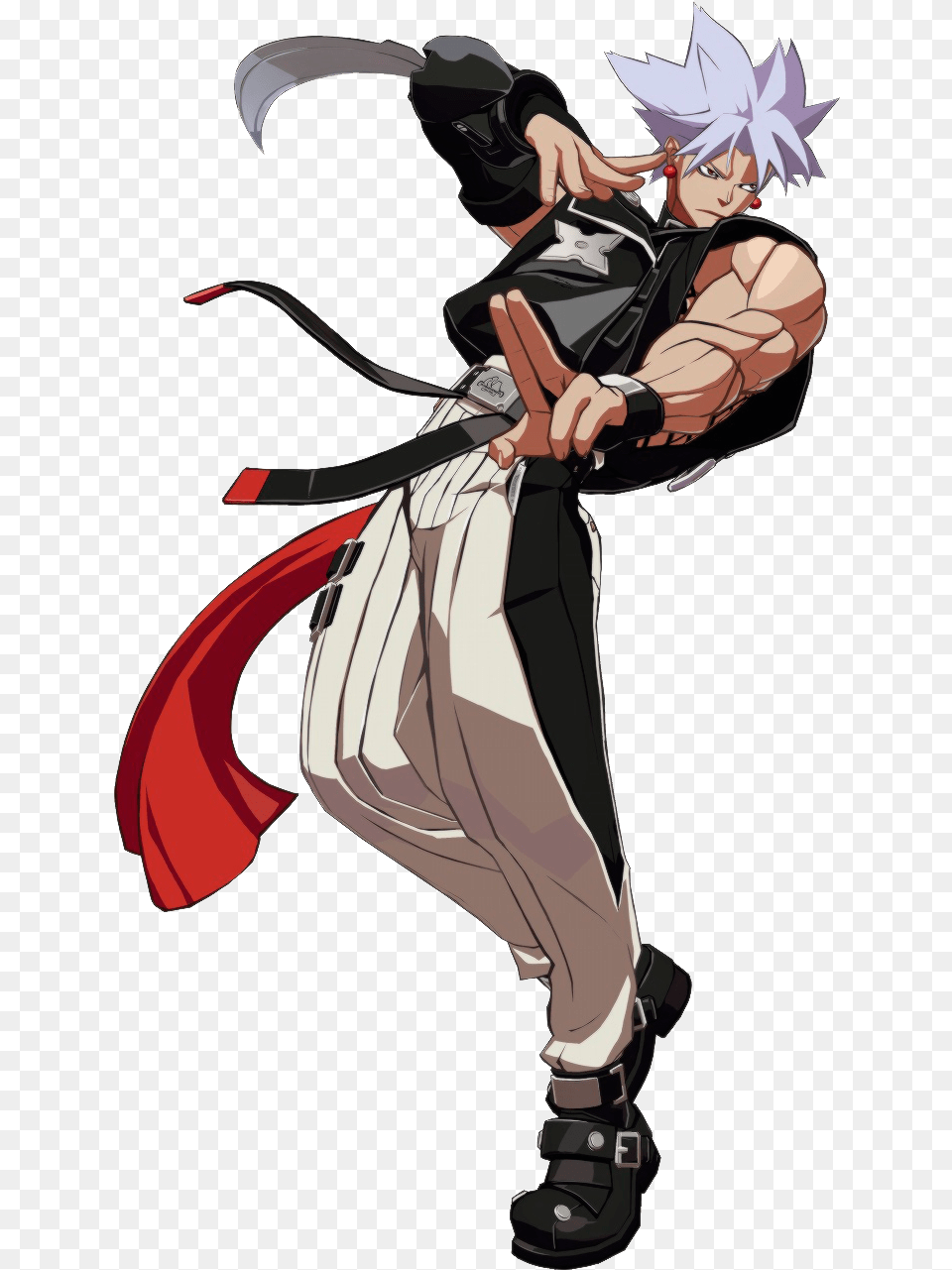 Guilty Gear Xrd Guilty Gear Chipp Zanuff, Book, Comics, Publication, Person Free Png