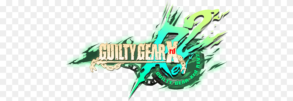 Guilty Gear Xrd Guilty Gear Rev 2 Logo, Green, Art, Graphics Png