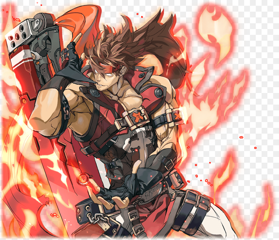 Guilty Gear Xrd Rev, Book, Comics, Publication, Person Free Png