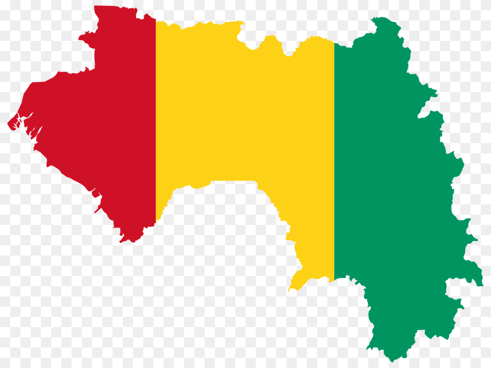 Guinea Flag Map Clipart, Chart, Plot, Atlas, Diagram Free Png Download