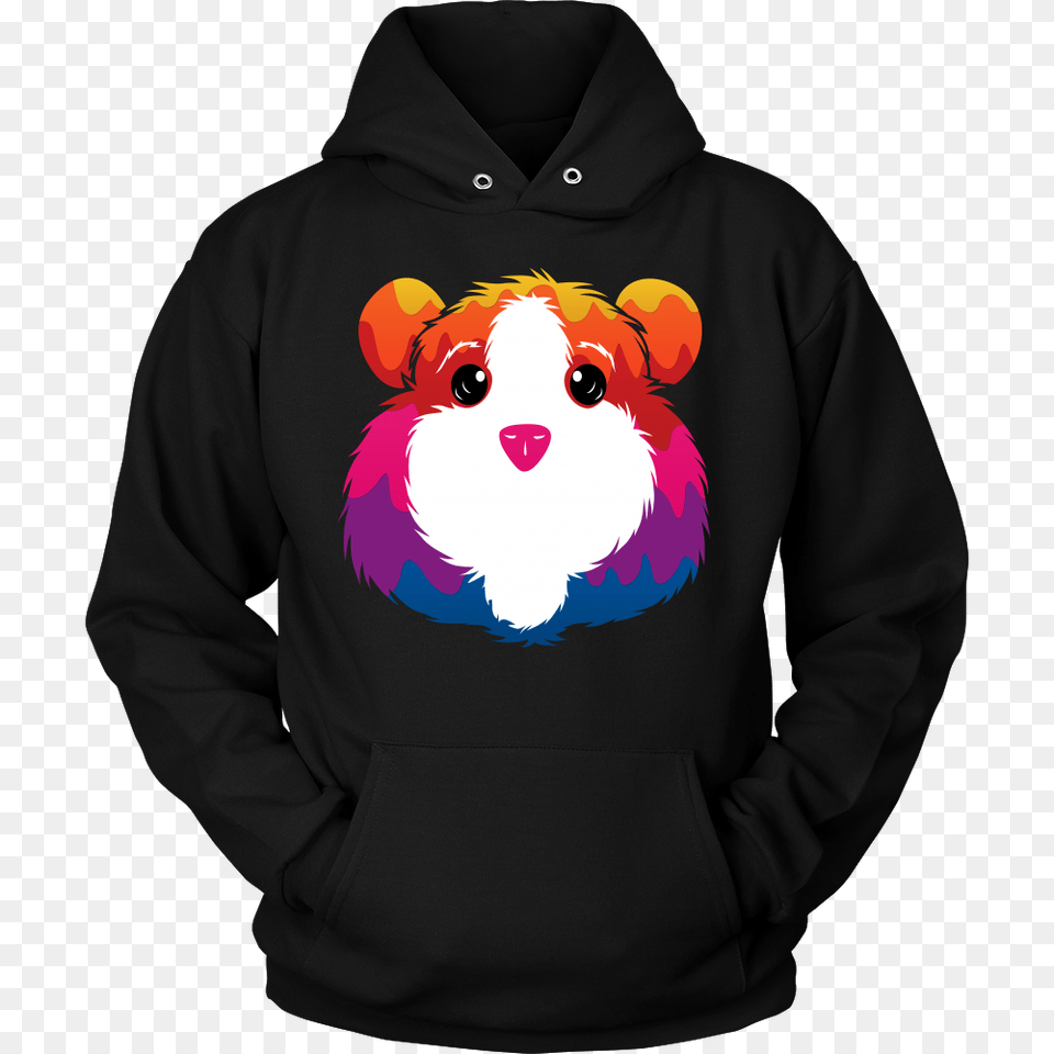 Guinea Pig Cute Pet Hamster Pets Animal Hoodie Lifehiker Designs, Clothing, Knitwear, Sweater, Sweatshirt Free Png Download