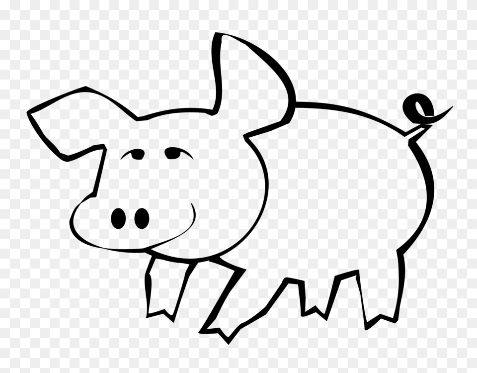 Guinea Pig Drawing Coloring Book Piggy Bank, Gray Png