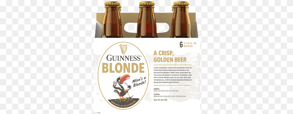 Guinness Blonde Guinness Blonde, Alcohol, Beer, Beer Bottle, Beverage Free Png