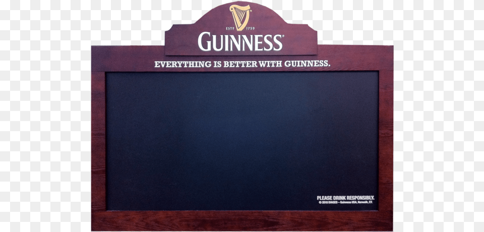 Guinness Chalkboard Court, Blackboard, Electronics, Screen, Computer Hardware Free Transparent Png