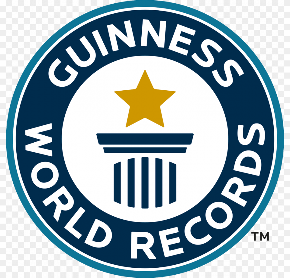 Guinness World Records Is Offering A Very Special Prize World Record Guinness, Logo, Symbol, Star Symbol Free Png