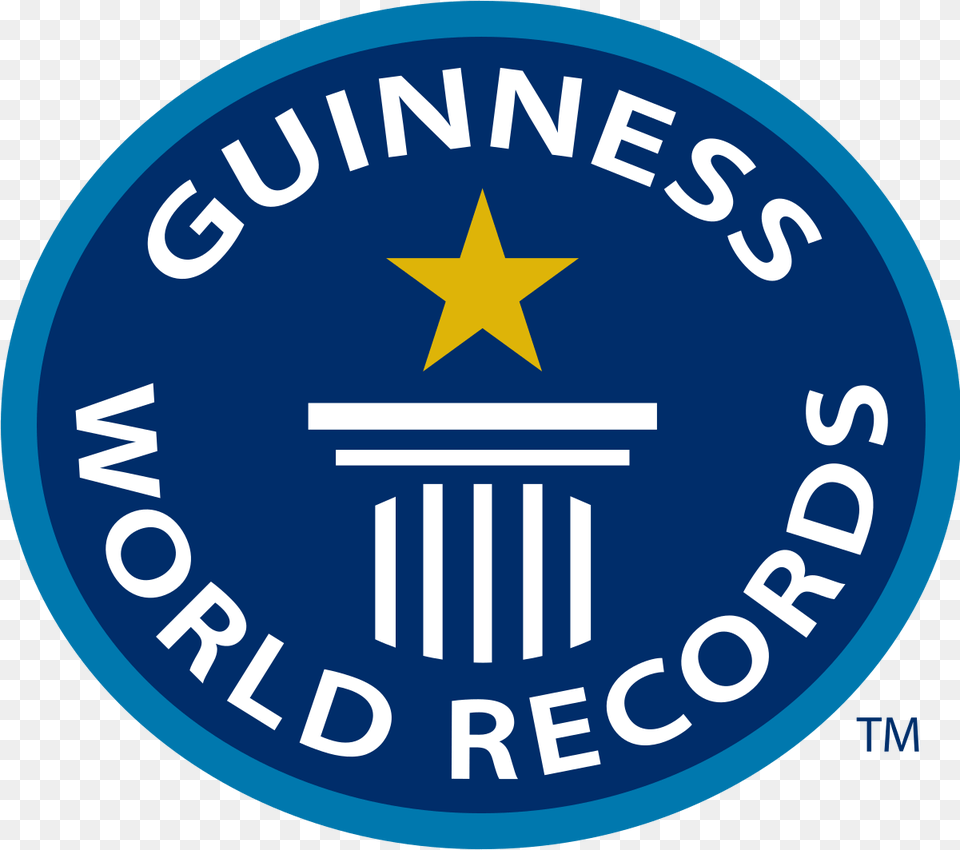 Guinness World Records Logo Circle, Symbol, Badge Free Transparent Png
