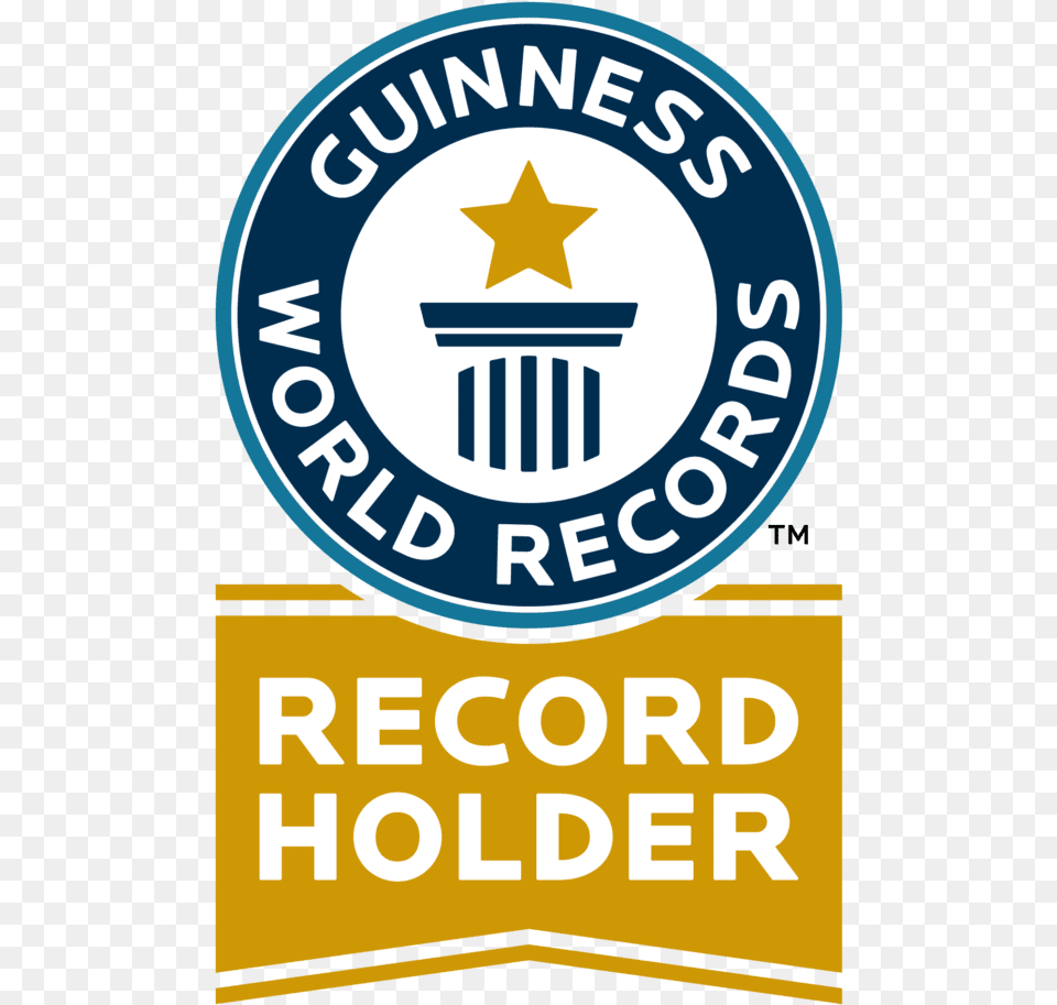 Guinness World Records Record Holder, Logo, Symbol Free Transparent Png
