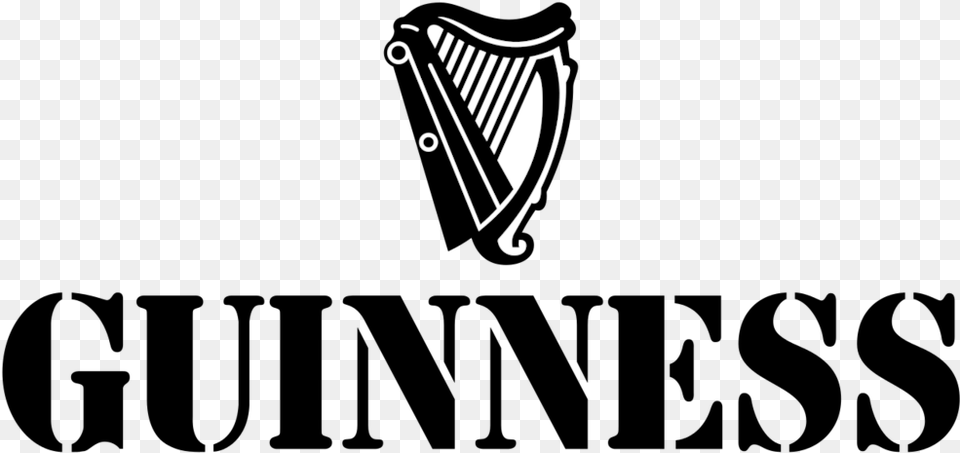 Guinnesslogo Guinness Beer Logo, Harp, Musical Instrument, Smoke Pipe Png Image