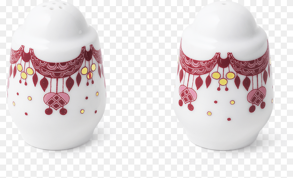 Guirlande Salt And Pepper Set Red H6 1 Set Christmas Salt And Pepper Shakers, Art, Porcelain, Pottery, Jar Free Png