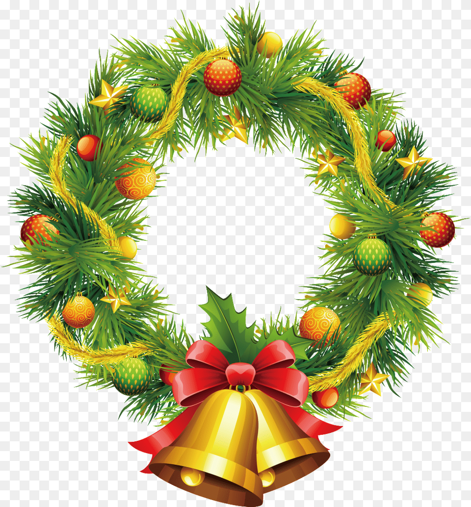 Guirnalda De Navidad Navidad Christmas Ornament Circle, Wreath, Food, Fruit, Pineapple Free Png