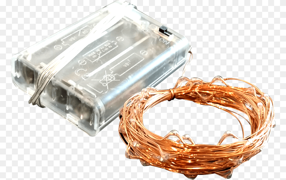 Guirnalda Led Rgb X5m A Pila 50 Leds Ethernet Cable, Coil, Spiral Png Image