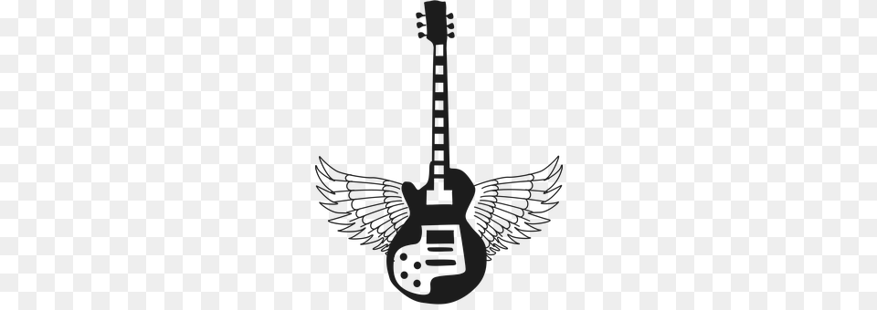 Guitar Bass Guitar, Musical Instrument, Stencil Free Transparent Png