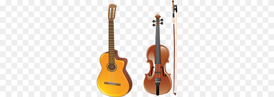 Guitar Musical Instrument, Violin Free Png