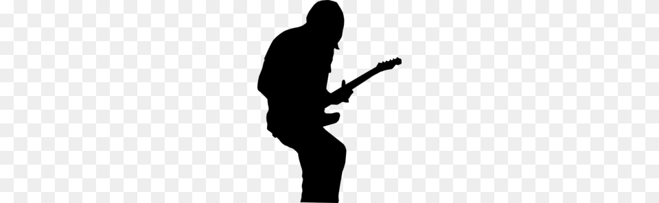 Guitar Black Clip Art, Gray Free Transparent Png