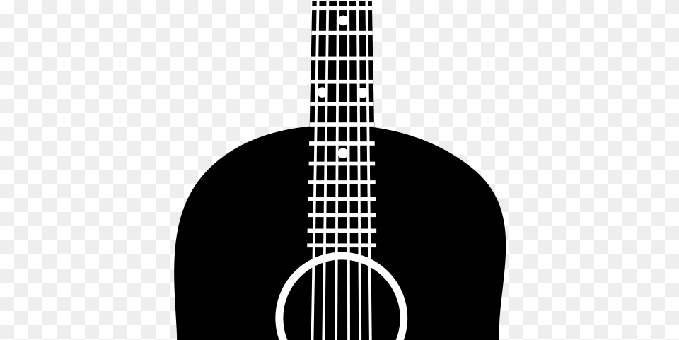 Guitar Black Cliparts Transparent Background Acoustic Guitar, Musical Instrument Png Image