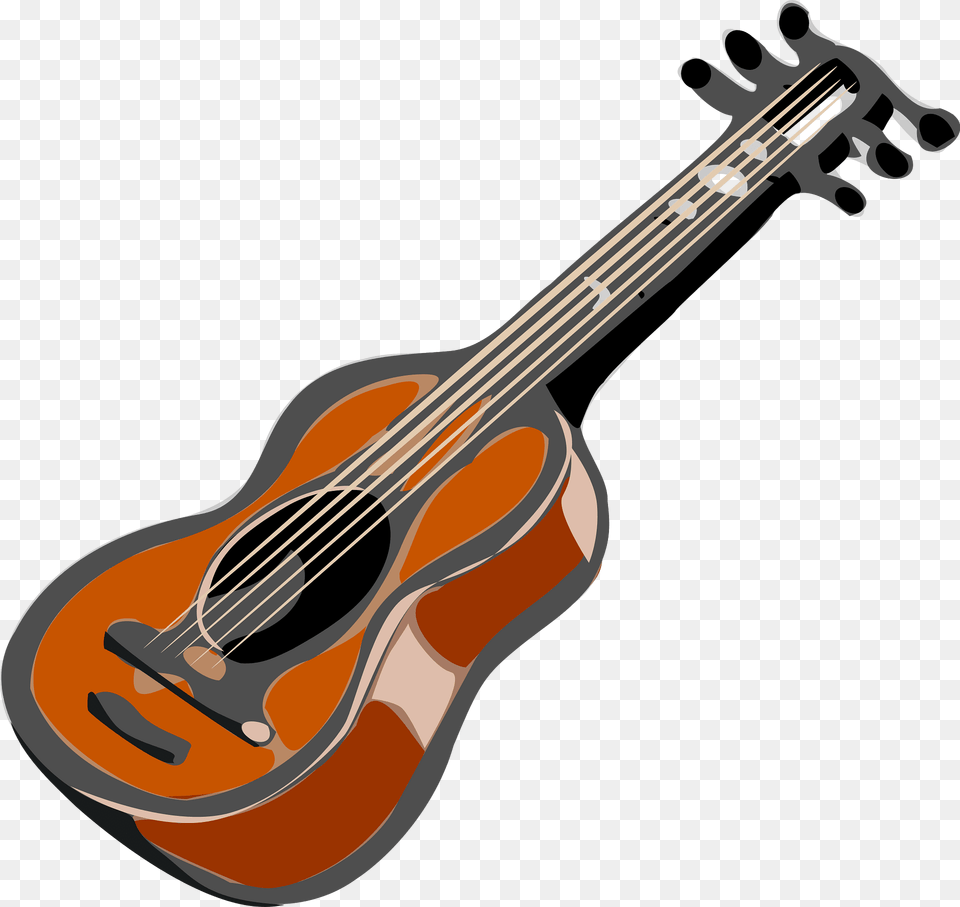 Guitar Clipart, Musical Instrument, Bass Guitar, Gun, Weapon Png Image