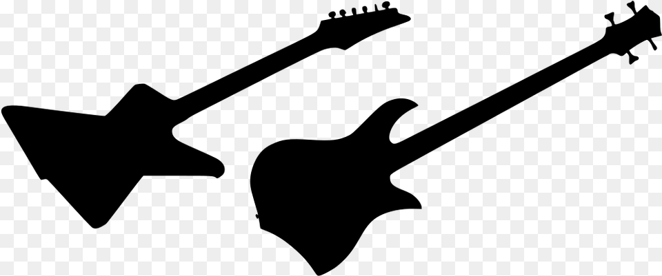 Guitar Clipart Electric Guitar, Gray Free Transparent Png