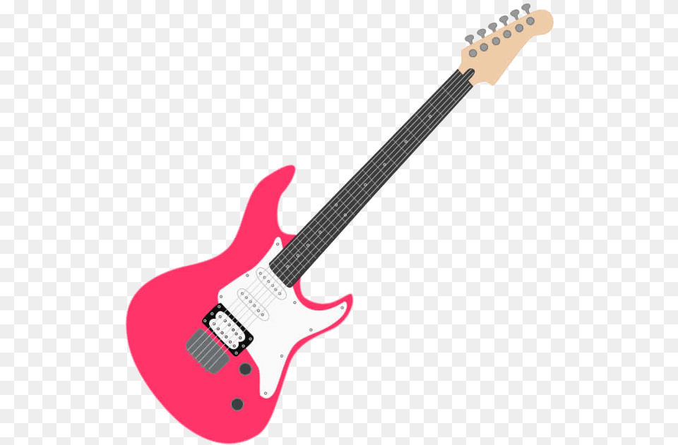 Guitar Cliparts For Clipart Pink And Use Transparent Electric Guitar, Electric Guitar, Musical Instrument Free Png Download